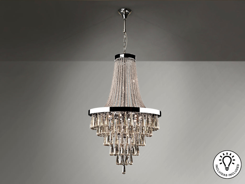 Lámpara Colgante Palace 22 Luces - Schuller - Calidad Premium | luzguru.com