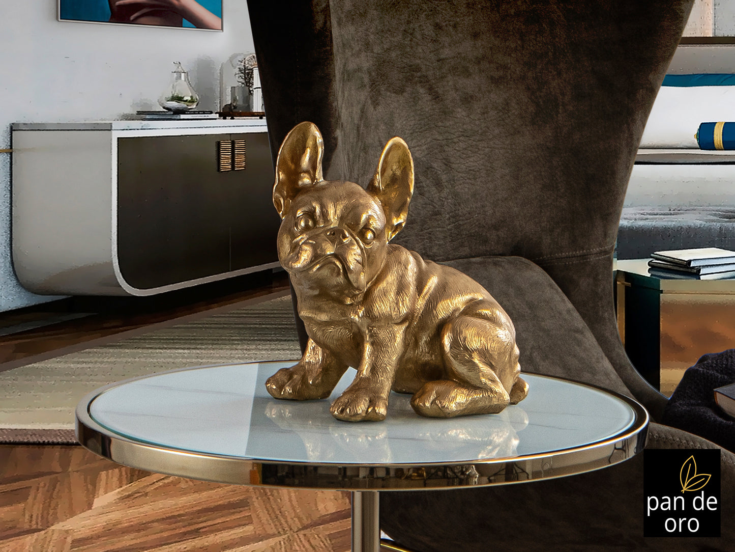 Figura Decorativa Perro Bull Francés - Schuller - Calidad Premium | luzguru.com