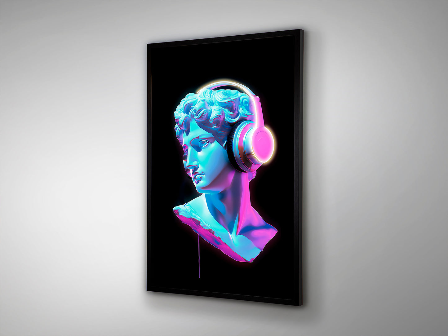 Cuadro LED Busto 80x120cm - Schuller | Iluminación Moderna | luzguru.com