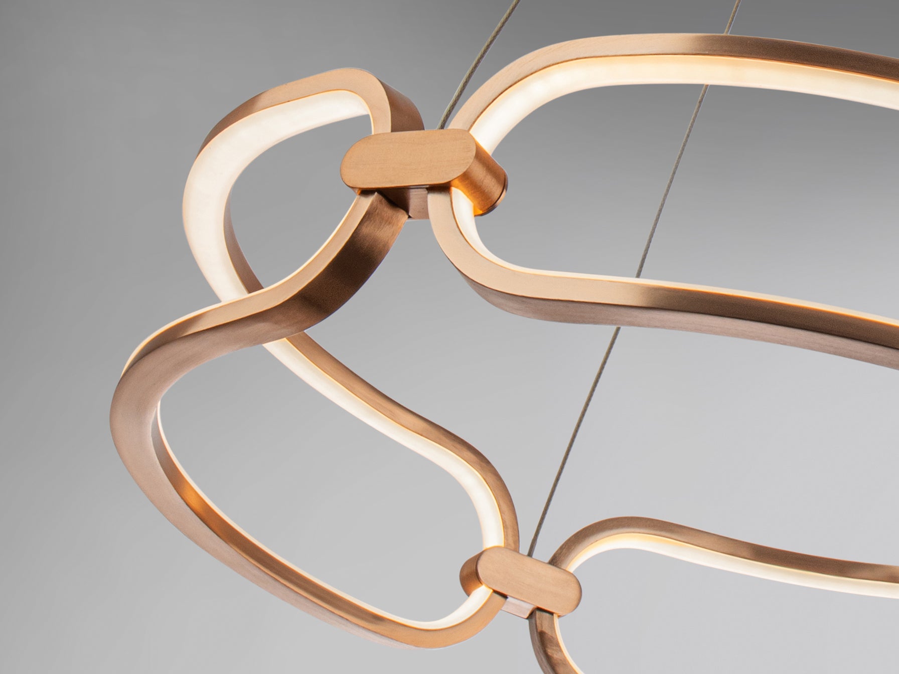 Lámpara LED Colette Oro Rosa - Schuller - Diseño Moderno | luzguru.com