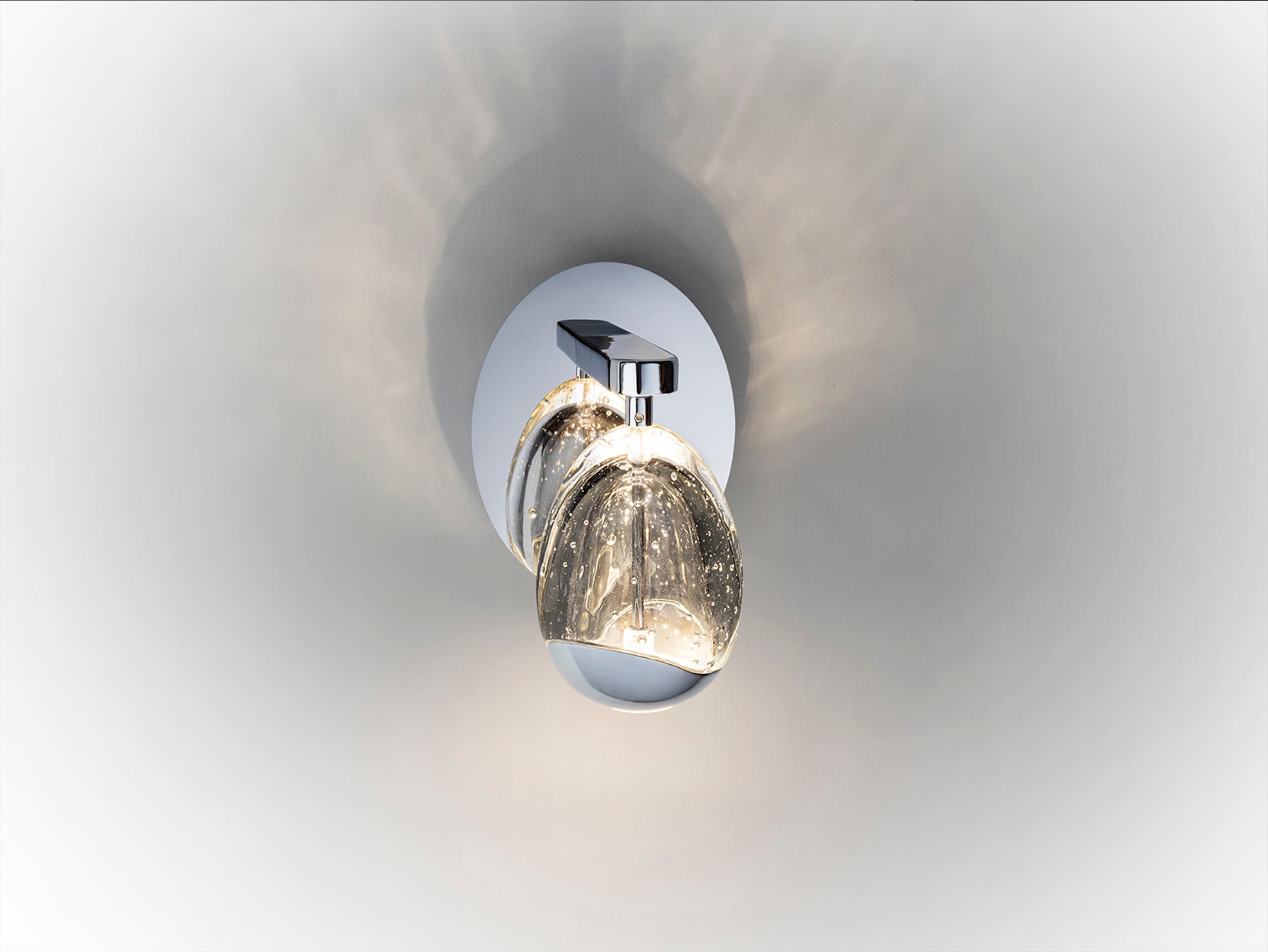 Aplique LED Cromado Schuller Rocío - Diseño Moderno | luzguru.com