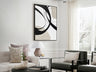 Schuller 386692 - Cuadro Acrílico Actio II 80x120cm Negro - luzguru.com