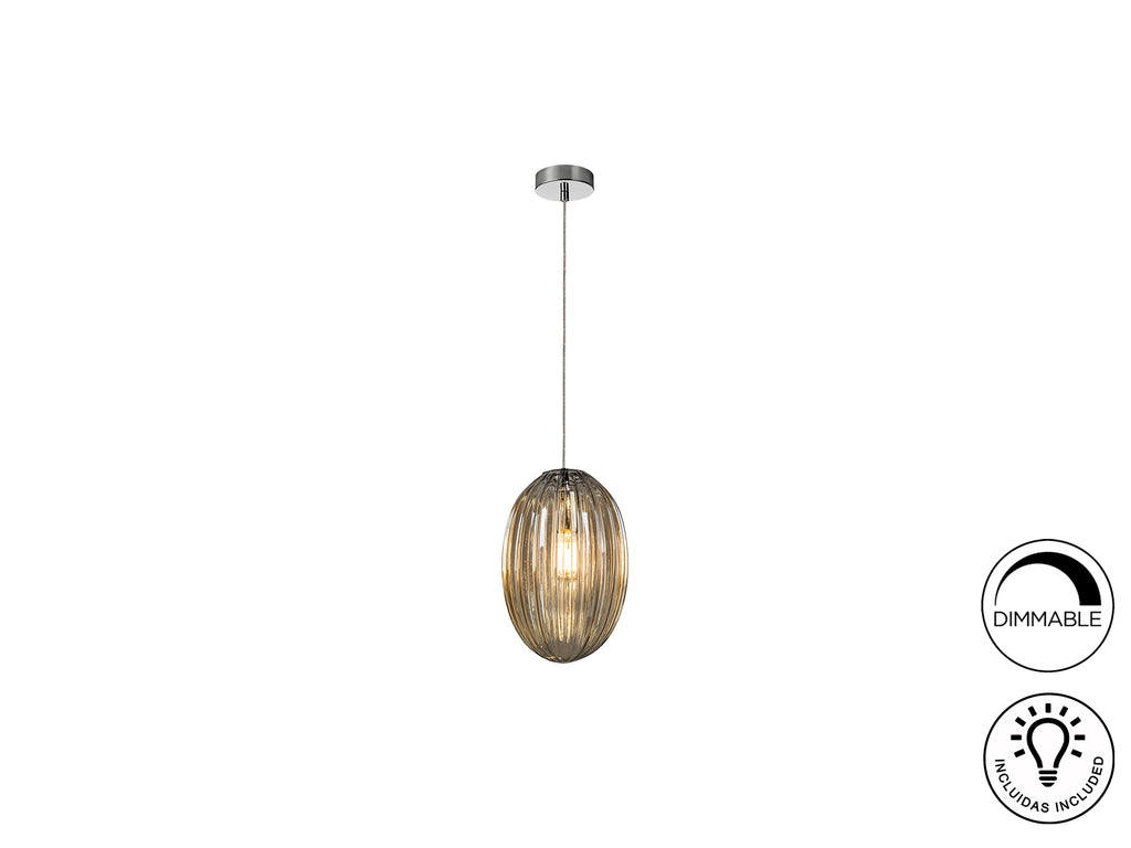 Schuller 752183 - Lámpara Ovila Coñac - luzguru.com