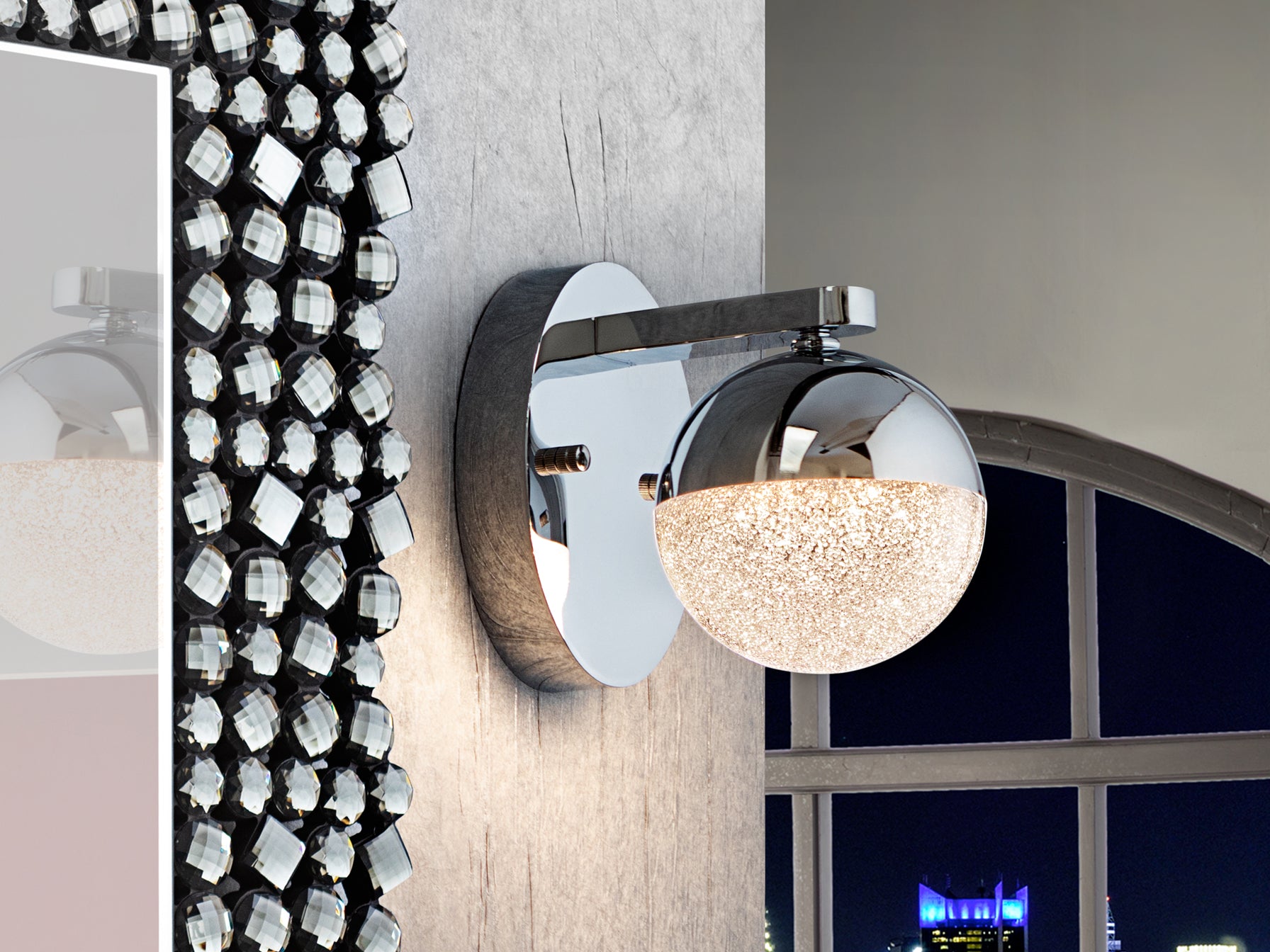 Aplique Pared LED Schuller Sphere - Diseño Moderno y Elegante | luzguru.com