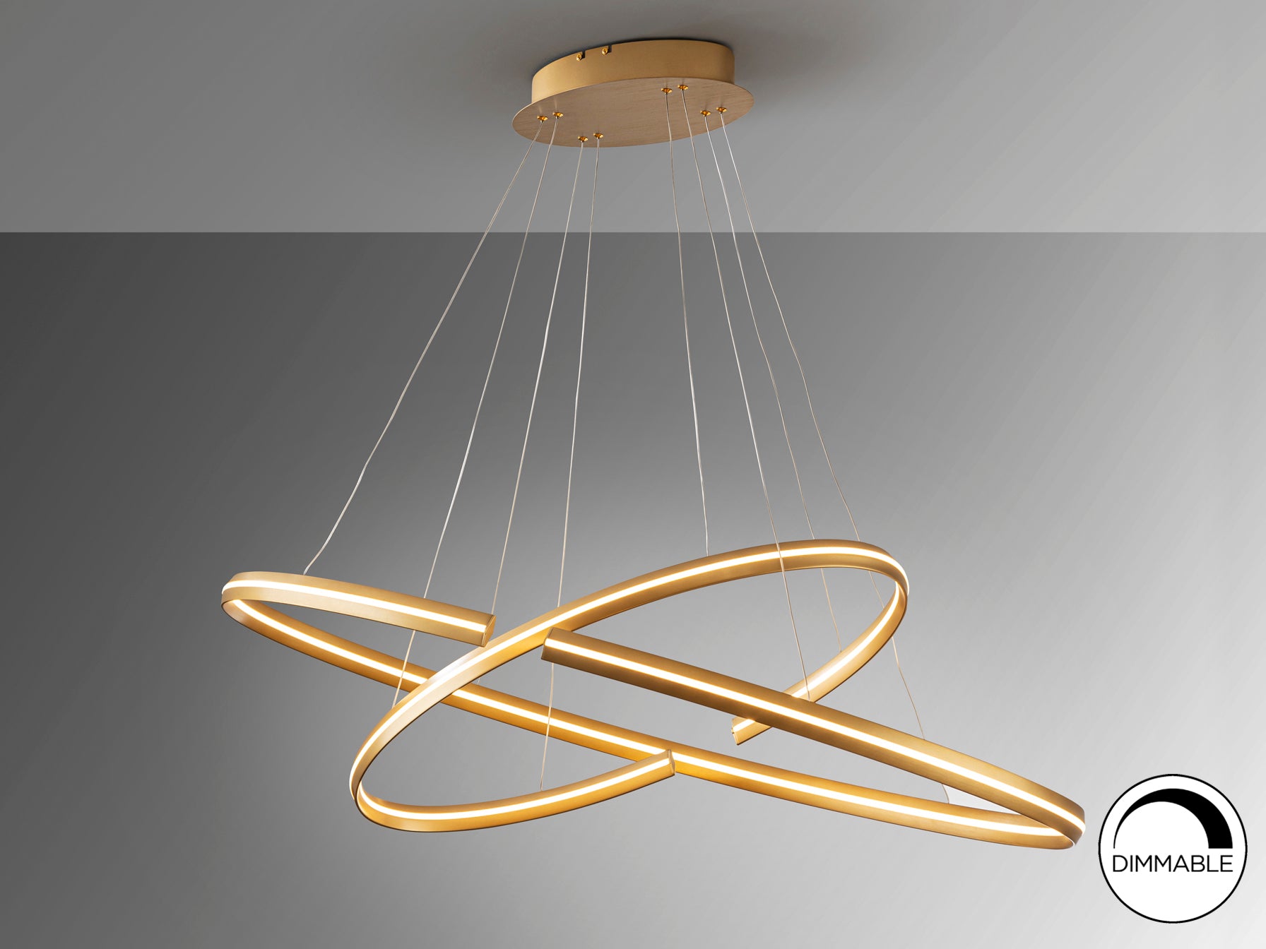 Lámpara Techo LED Schuller Elipse - Diseño Moderno y Elegante | luzguru.com