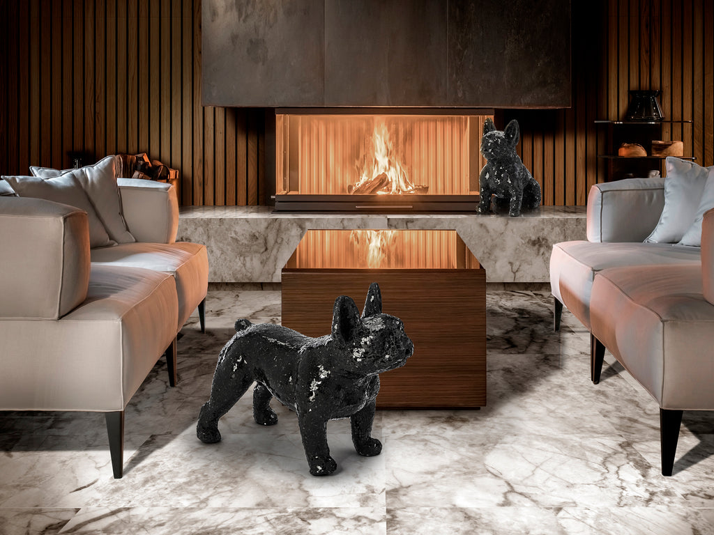 Figura Bulldog Schuller - Decoración Moderna y Elegante | luzguru.com