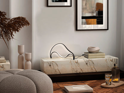 Schuller 513245 - Lámpara de sobremesa Danza Negra - luzguru.com