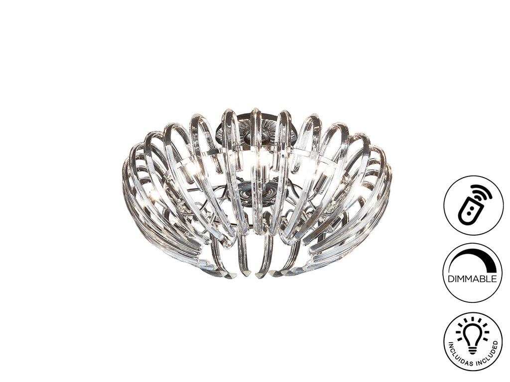 Plafón Moderno 9 Luces - Schuller Ariadna - Calidad Premium | luzguru.com