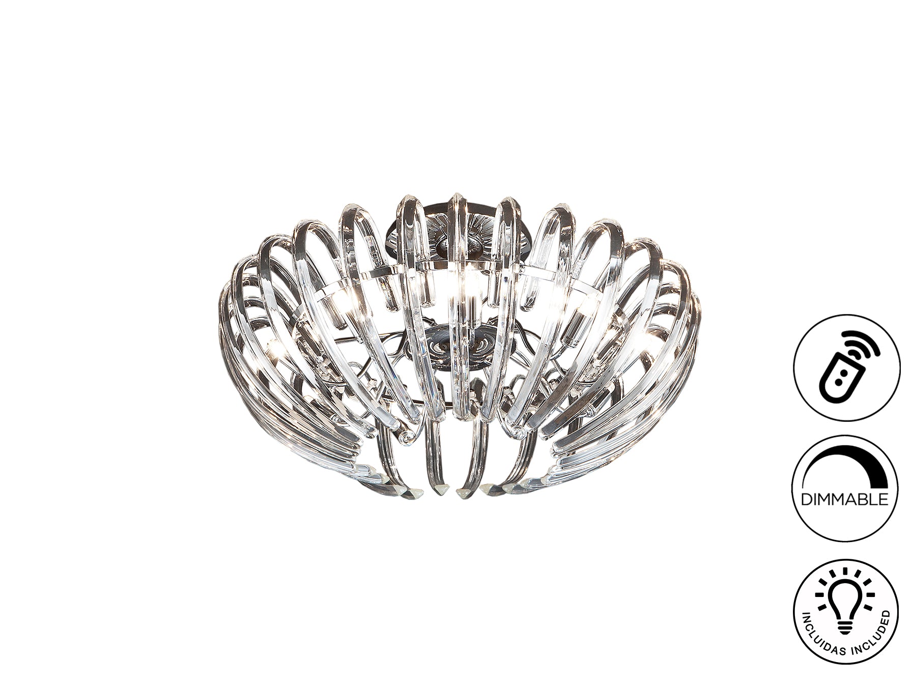 Plafón Moderno 9 Luces - Schuller Ariadna - Calidad Premium | luzguru.com