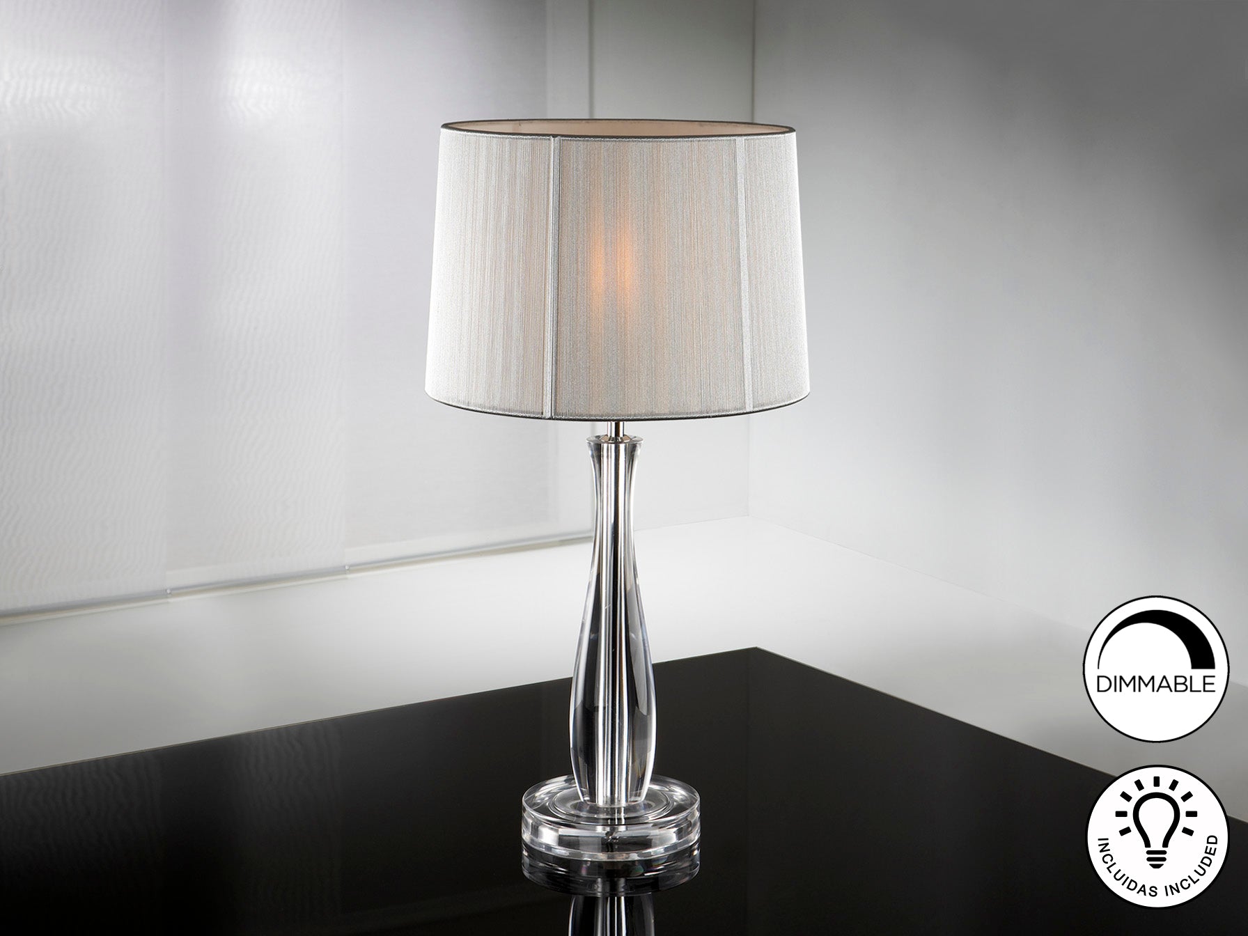 Lámpara Sobremesa Moderna Schuller Lin -  luzguru.com