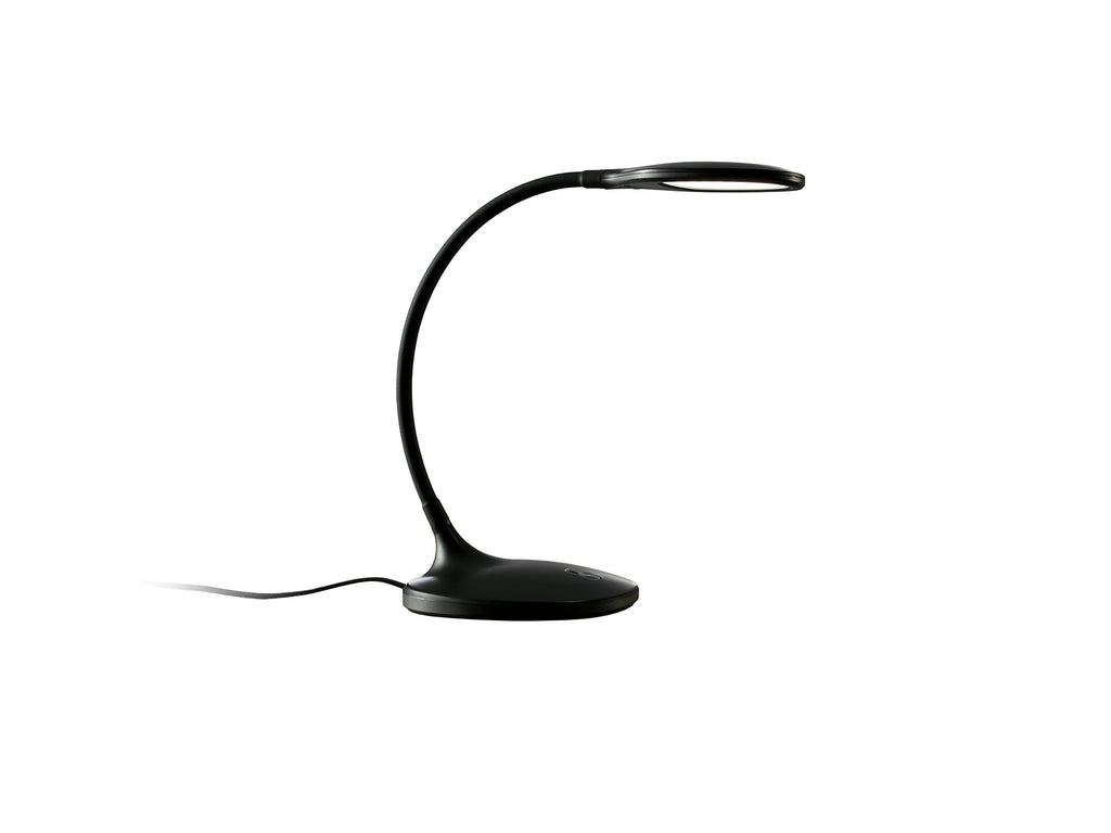 Lámpara Sobremesa LED Negra Schuller Scoop - Iluminación Moderna | luzguru.com
