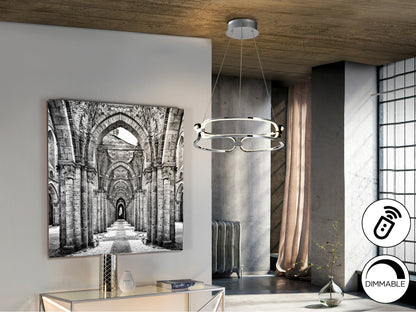 Lámpara de techo Schuller Colette Ø47 Cromado - Ref. 786645D - luzguru.com