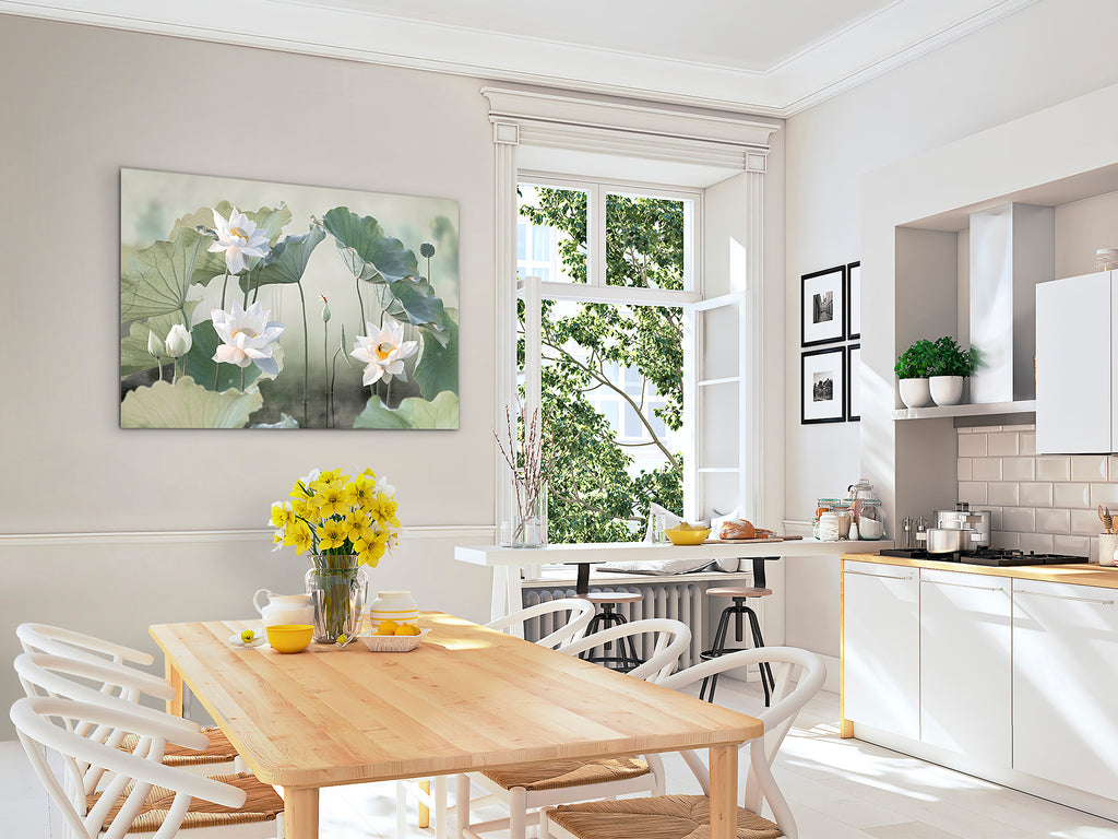 Fotografía Impresa Nenufares II Schuller 80x120 - luzguru.com