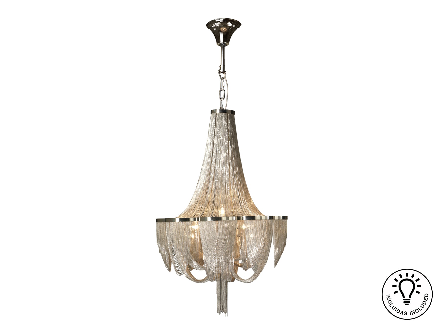 Lámpara Minerva 10 Luces - Schuller - Diseño Elegante | luzguru.com