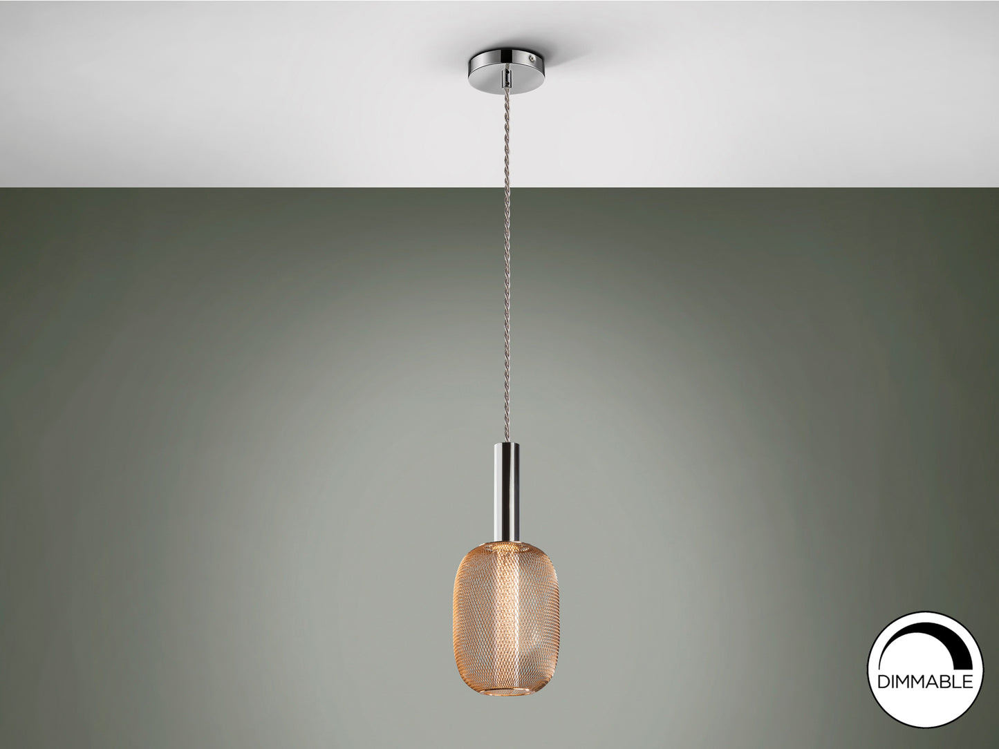 Lámpara LED Cromo Oro - Schuller Micrón Calidad Premium | luzguru.com