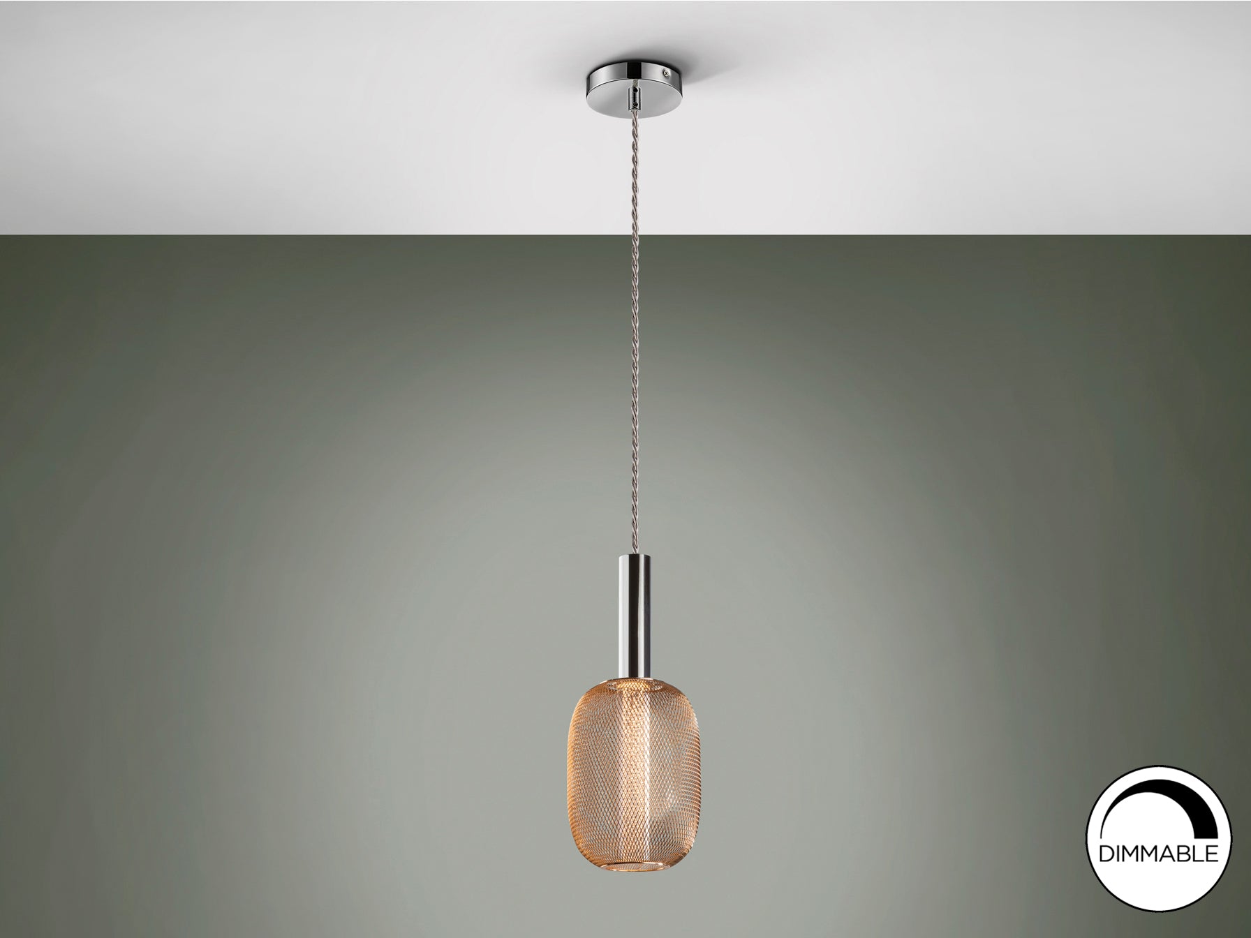 Lámpara LED Cromo Oro - Schuller Micrón Calidad Premium | luzguru.com