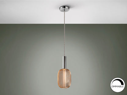 Lámpara LED Cromo Oro - Schuller Micrón Calidad Premium | luzguru.com