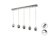 Schuller 783618D - Lámpara ROCIO 5L Cromada - luzguru.com