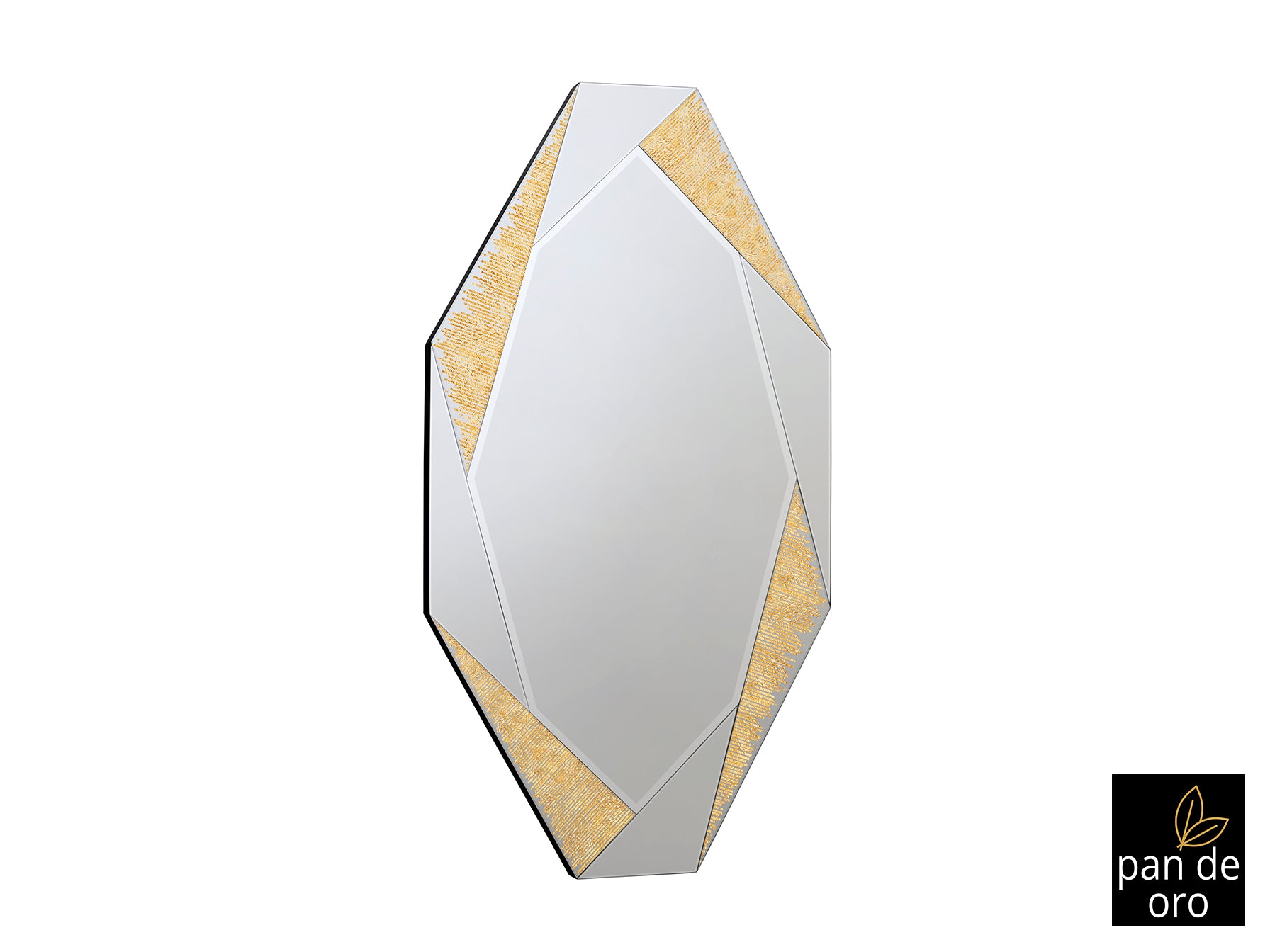 Schuller 434829 - Espejo Laverna Oro - luzguru.com