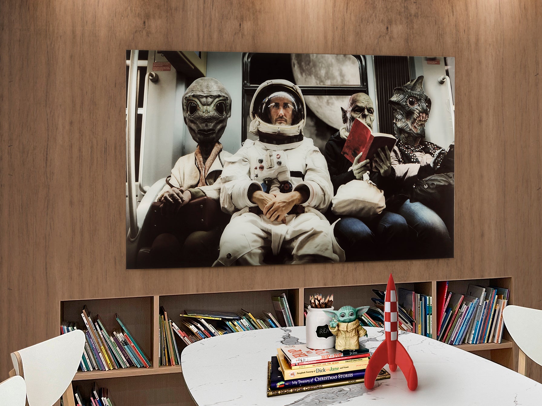 Fotografía Impresa 140x80cm - Schuller Galácticos - luzguru.com