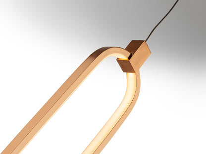 Lámpara de diseño Colette Oro Rosa - Schuller | luzguru.com