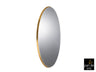 Espejo Schuller Aries 119573 - Ovalado Dorado - luzguru.com