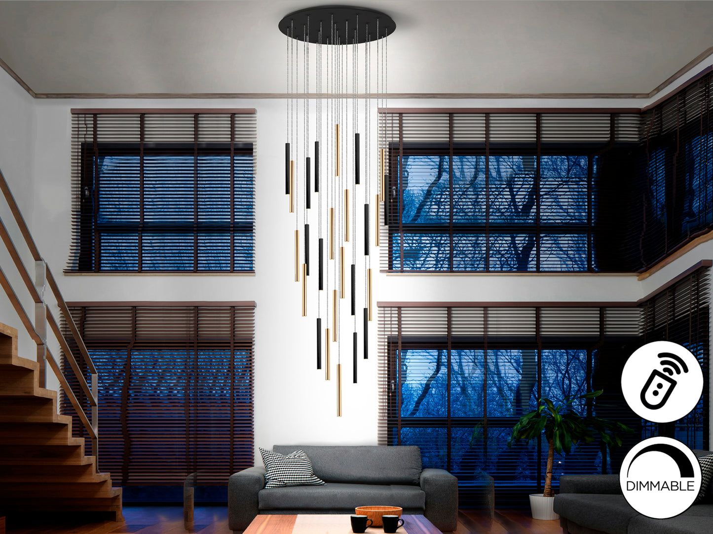 Lámpara Techo LED Schuller Varas - Diseño Moderno y Elegante | luzguru.com