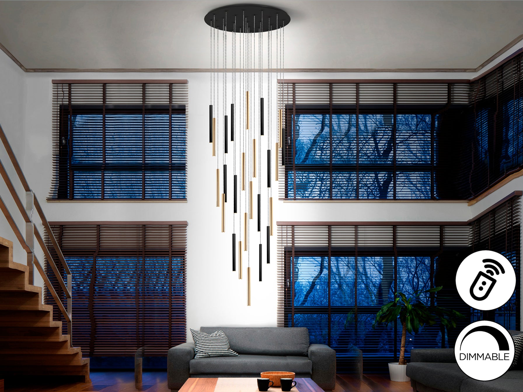 Lámpara Techo LED Schuller Varas - Diseño Moderno y Elegante | luzguru.com