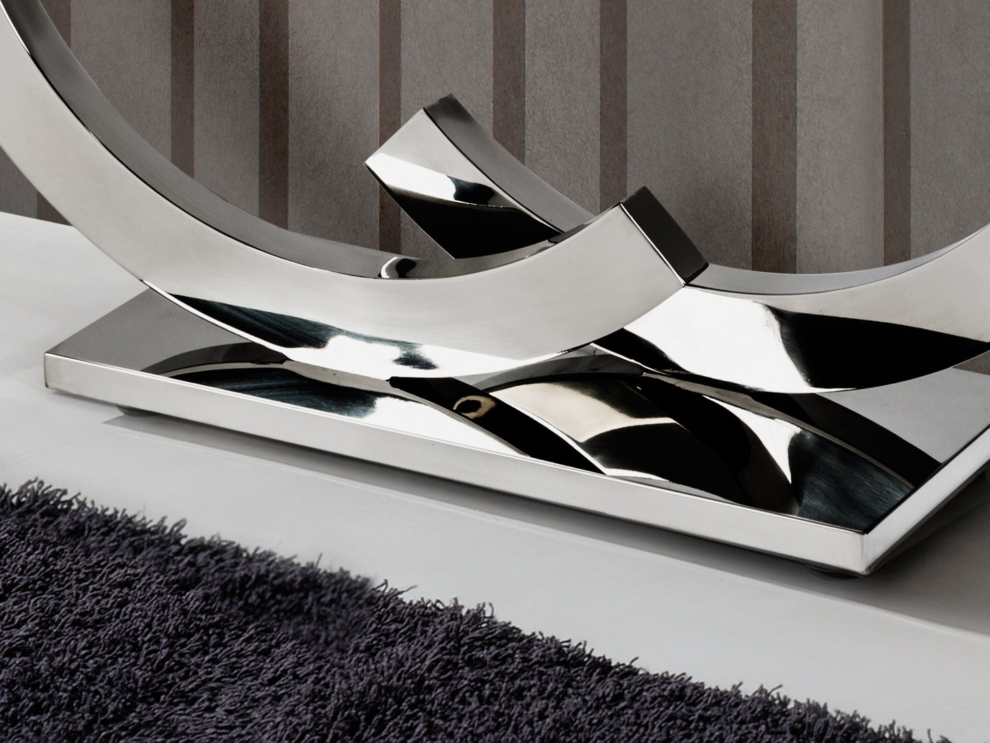 Consola de Acero Inoxidable Casandra - Schuller - luzguru.com