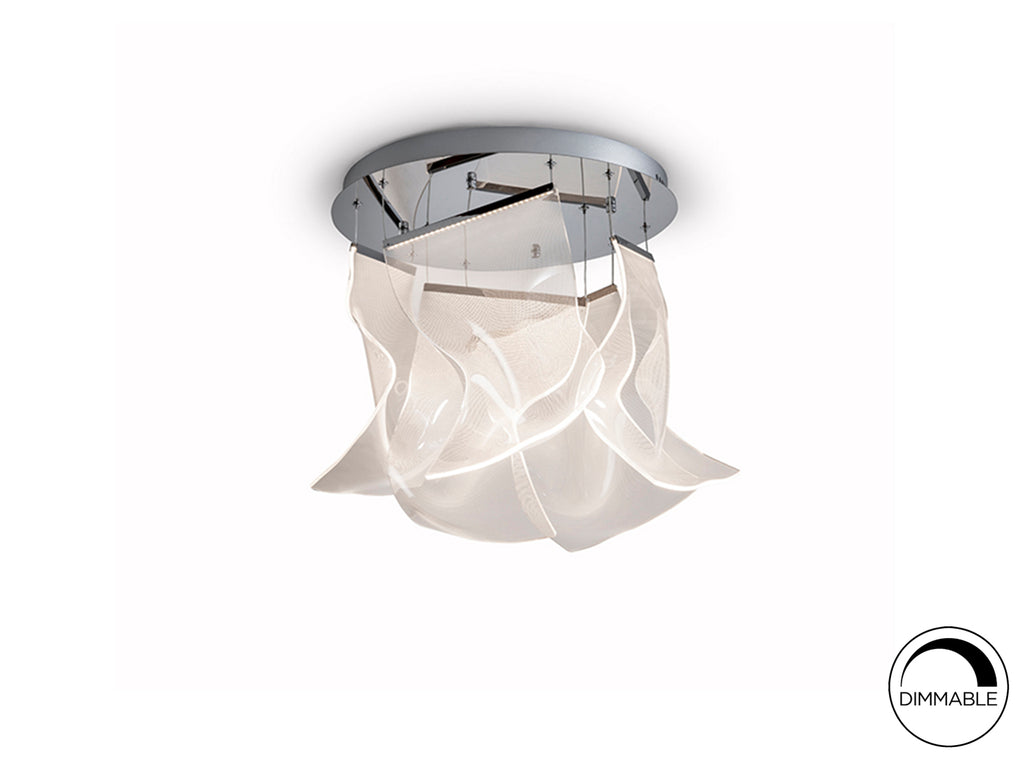 Lámpara Moderna Cromada VELOS - Schuller - Calidad Premium | luzguru.com