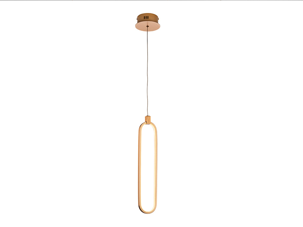 Lámpara de diseño Colette Oro Rosa - Schuller | luzguru.com