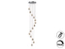Schuller 785635GD - Lámpara Rocío Gran Lamp Cromo - luzguru.com