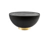 Mesa centro Schuller Candy 745512 - Negro y Latón - luzguru.com