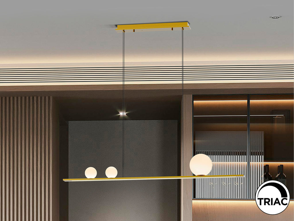 Lámpara Moderna Dorada Schuller Mila - Calidad Premium | luzguru.com