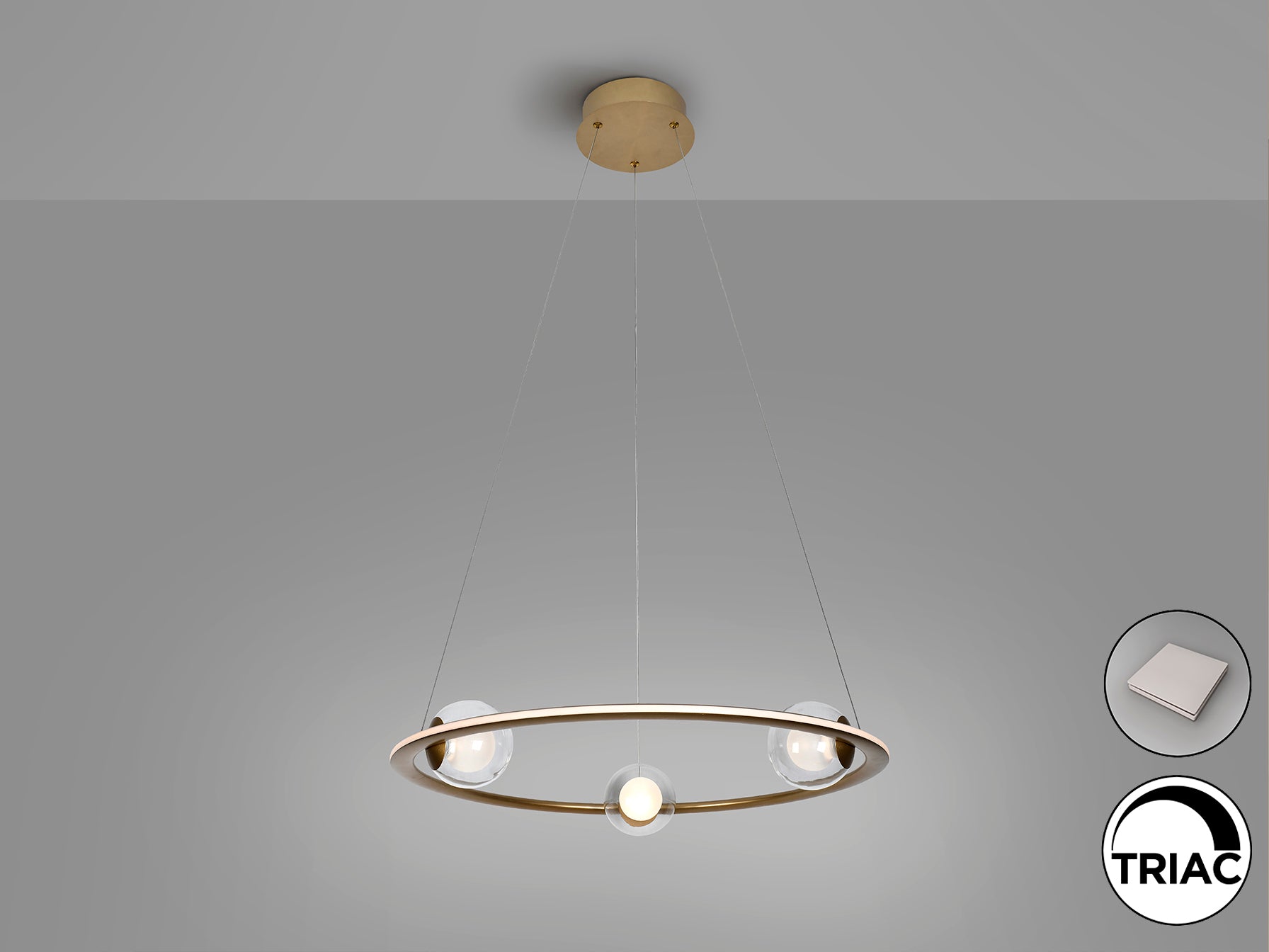 Lámpara de Techo TIRSA Bronce - Schuller - Iluminación Moderna | luzguru.com