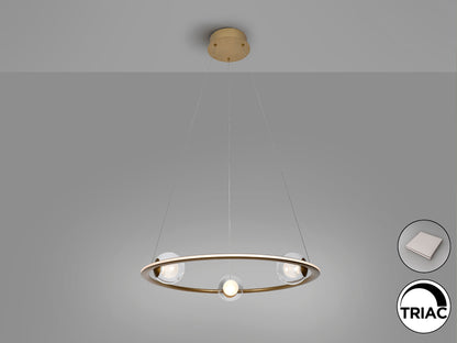 Lámpara de Techo TIRSA Bronce - Schuller - Iluminación Moderna | luzguru.com