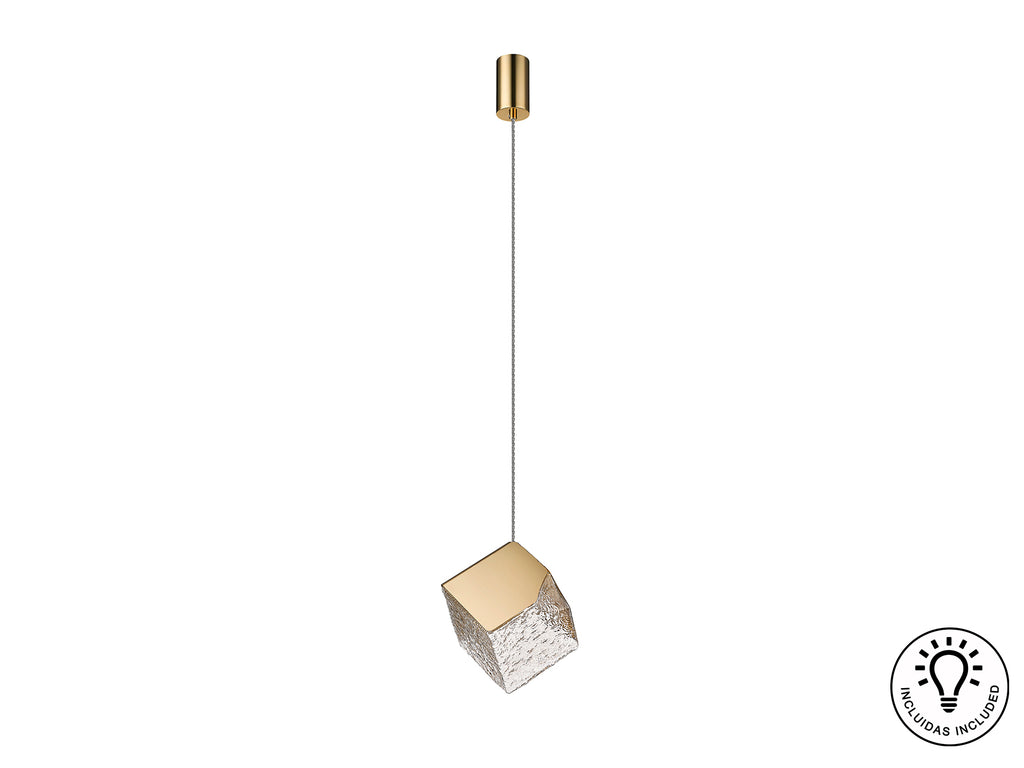 Lámpara Moderna Oro - Schuller Priscila | luzguru.com