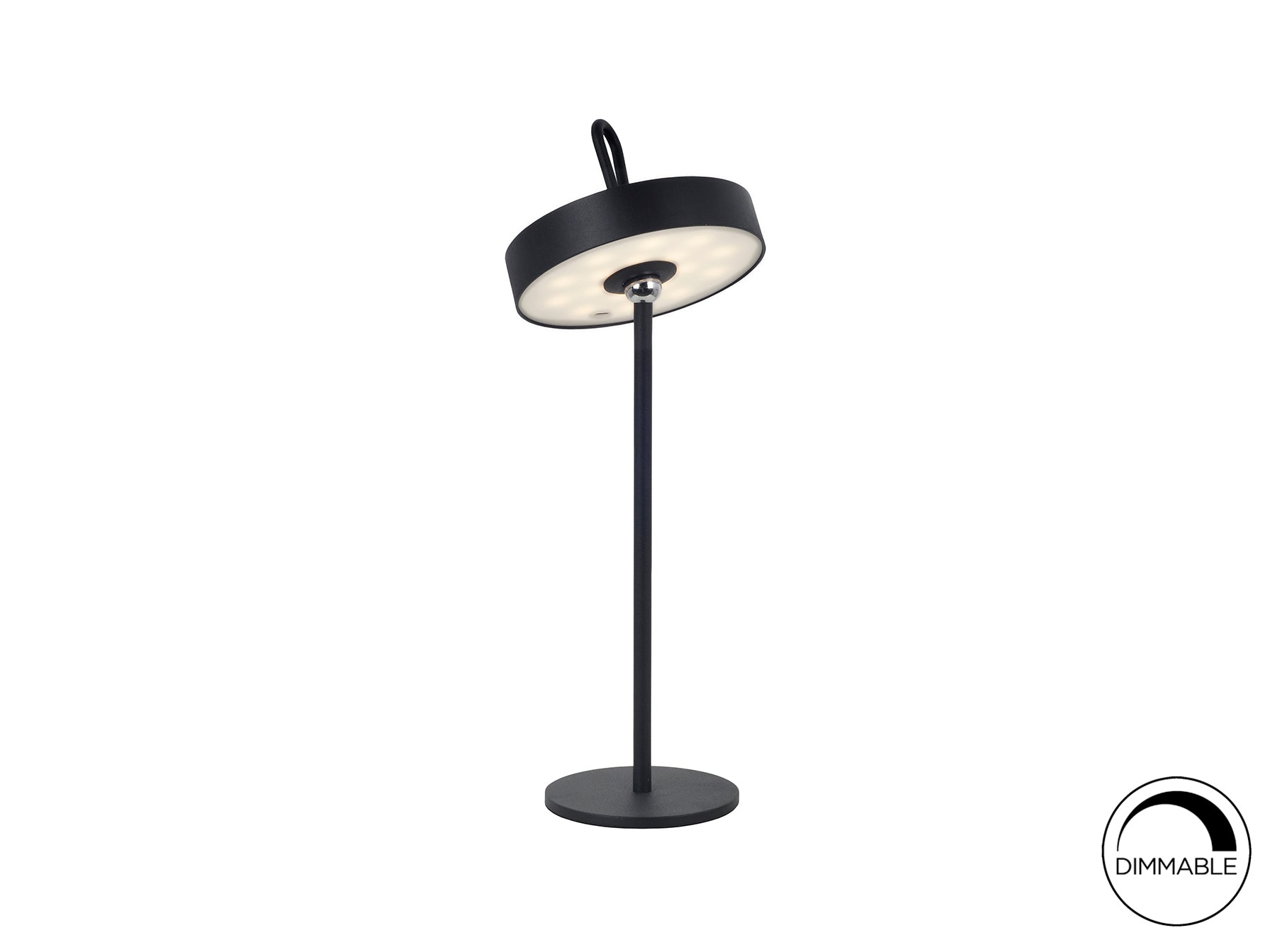 Sobremesa LED Exterior Negra Schuller - Diseño Moderno | luzguru.com