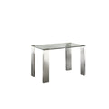 Mesa Comedor Schuller Malibu Acero 876873 - luzguru.com