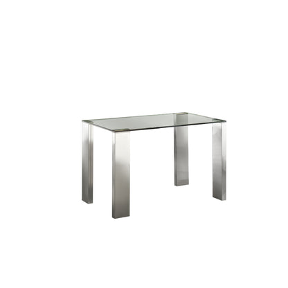 Mesa Comedor Schuller Malibu Acero 876873 - luzguru.com