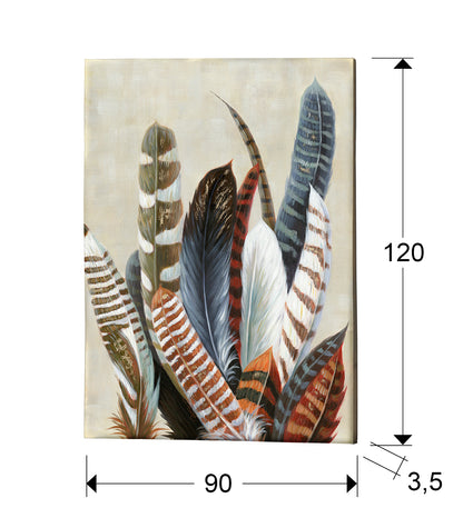 Medidas Pintura Acrílica Schuller Ucelli 90x120 (Ref. 586107): 90x120x3.5 cm, 2.36 kg.
