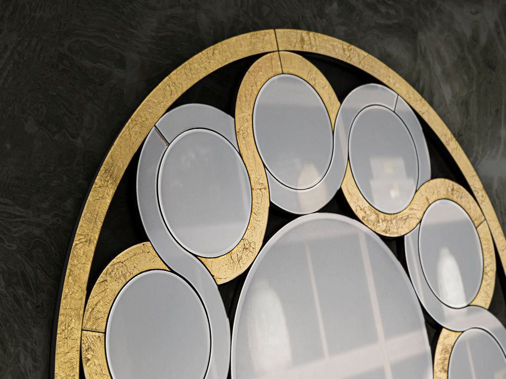 Espejo Zendaya Oro - Schuller - Diseño Exclusivo | luzguru.com