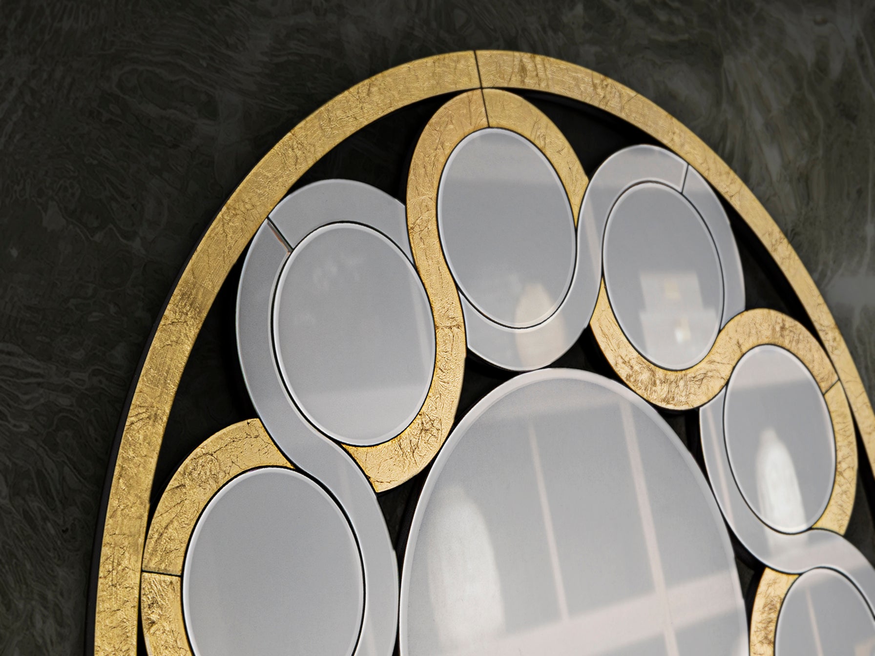 Espejo Zendaya Oro - Schuller - Diseño Exclusivo | luzguru.com