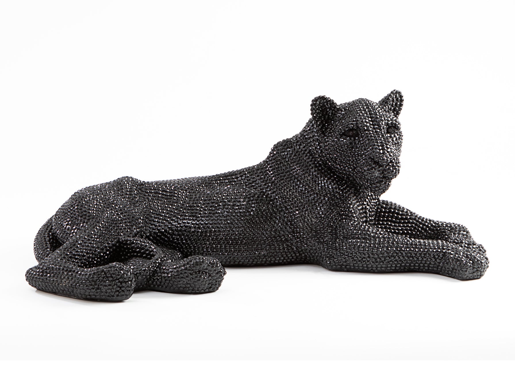 Figura Decorativa Leona Negra - Schuller - Calidad Premium | luzguru.com