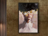 SCHULLER 441094 - Pintura al óleo Ella - Colección Ella - Marco Negro - LUZGURÚ