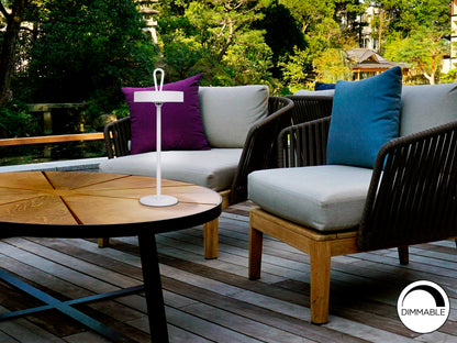 Sobremesa LED Schuller Gong - Iluminación Moderna y Portátil | luzguru.com