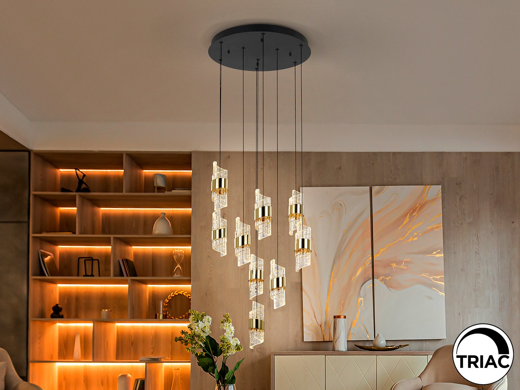 Lámpara Techo LED Schuller Iliada - Diseño Moderno | luzguru.com