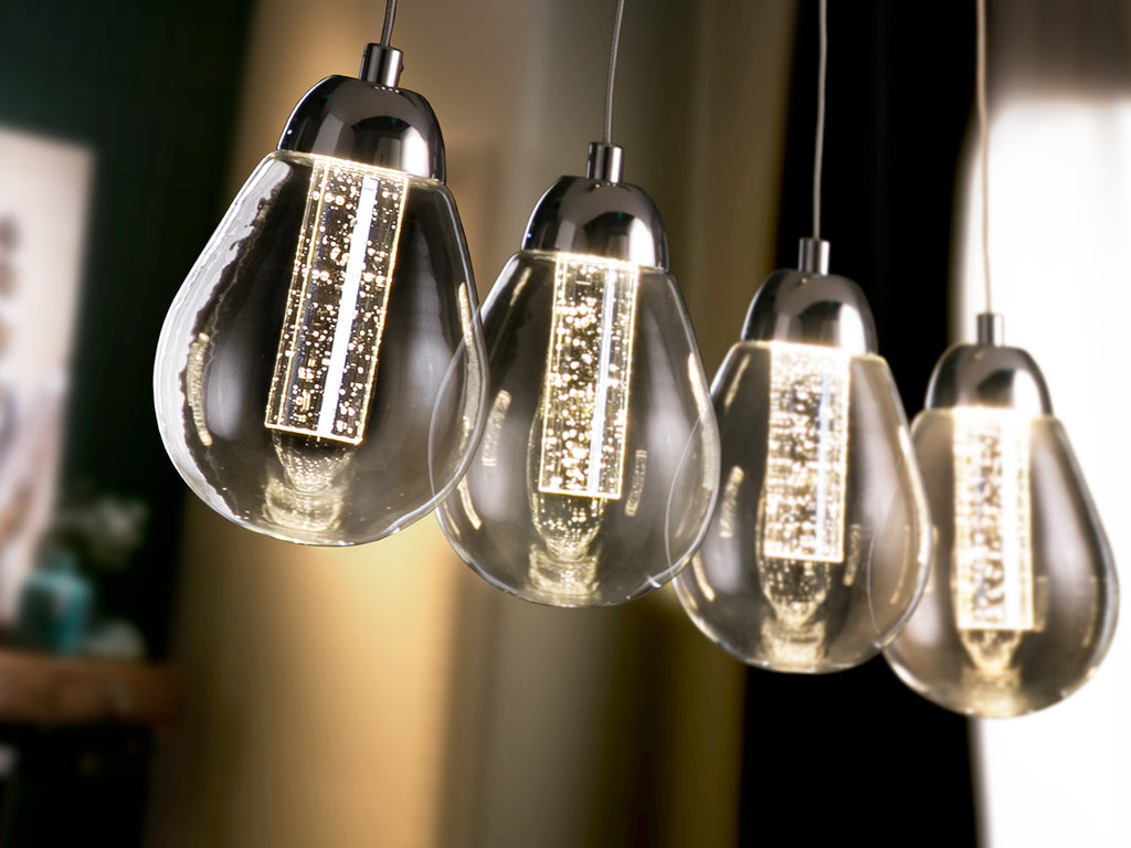 Lámpara LED Cromo Schuller Taccia - Iluminación Moderna | luzguru.com