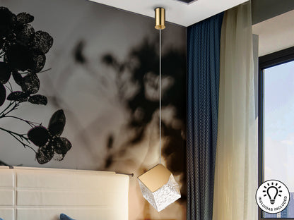 Lámpara Moderna Oro - Schuller Priscila | luzguru.com