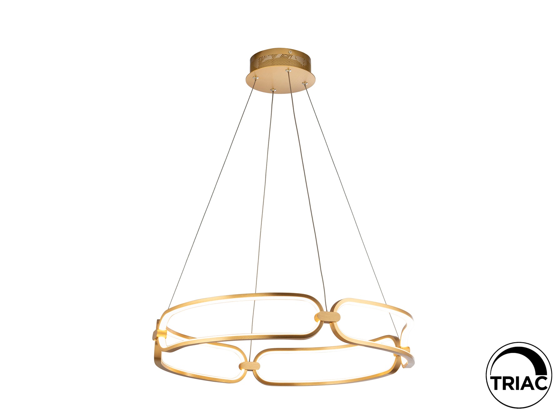Lámpara LED Colette Oro Rosa - Schuller - Diseño Moderno | luzguru.com